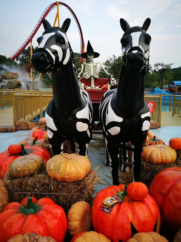 万圣节僵尸旅行,万圣节长隆9个鬼屋全玩时间赶吗