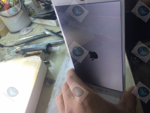 iphone6维修案例和点位图,苹果6p进水不触摸维修案例