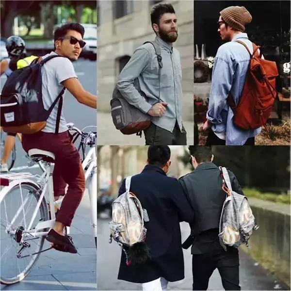 双肩包和斜挎包哪个更有范,双肩包单肩包胸包哪种实惠好背