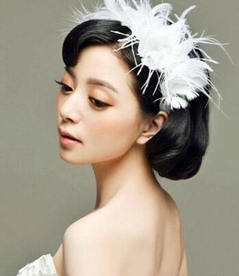 新娘发型按照整体造型设计,最新流行新娘发型教程