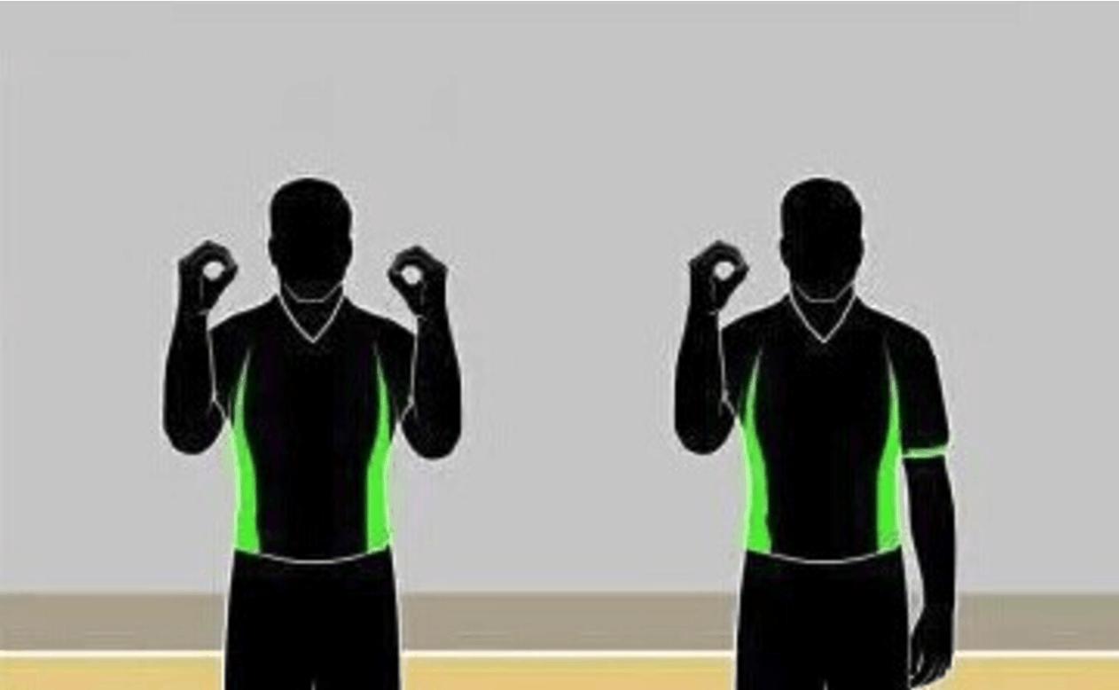 篮球比赛裁判手势及鸣哨技巧,篮球比赛结束裁判应做什么手势