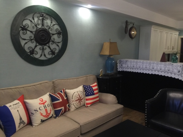 128平装修风格小清新,法式114平米三室两厅两卫装修风格