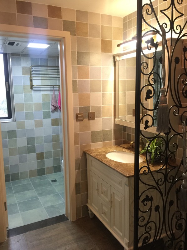 128平装修风格小清新,法式114平米三室两厅两卫装修风格