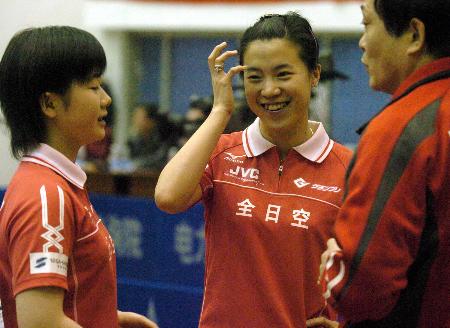 福原爱为什么在辽宁队,福原爱和孔令辉