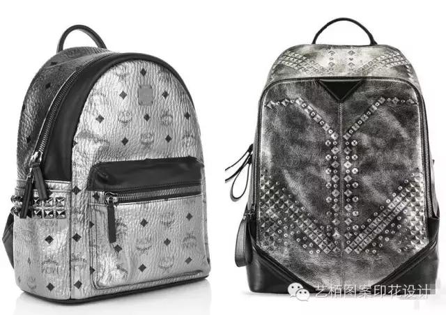 mcm铆钉链条包的铆钉是什么材质的,mcm粉色牛皮包