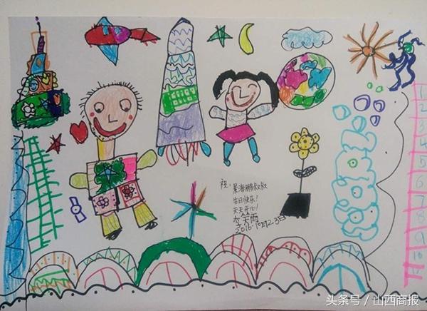 看看全国小朋友送给太空景海鹏老乡的生日“礼物”