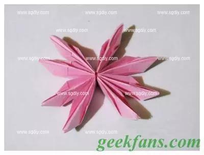 教你折玫瑰千纸鹤,教你折浪漫的樱花球