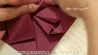 教你折玫瑰千纸鹤,教你折浪漫的樱花球