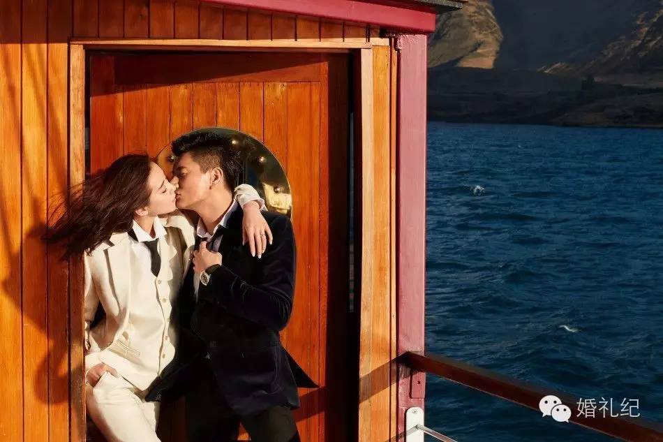 刘诗诗穿西装陈怡蓉夹雪茄,我的婚纱照也可以这么酷吗?