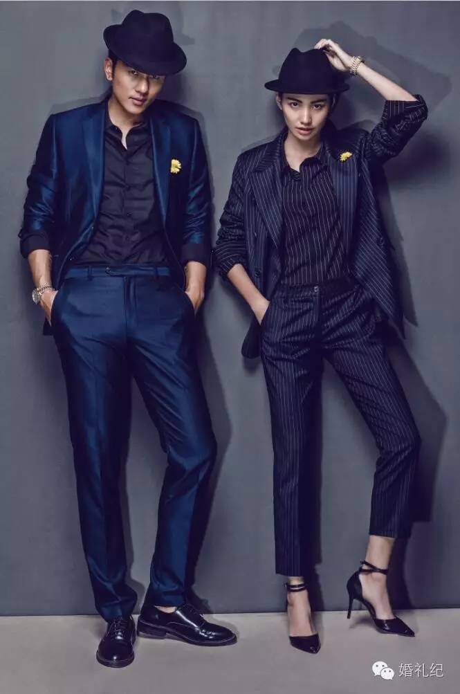 刘诗诗穿西装陈怡蓉夹雪茄,我的婚纱照也可以这么酷吗?