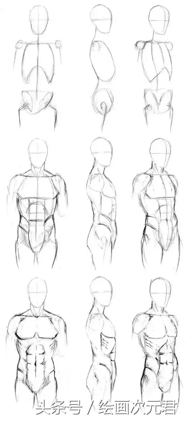人体结构怎么画?教你如何绘画人体动态的技巧!