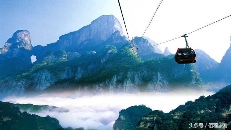 天门山的迷人之处,值得一游的天门山