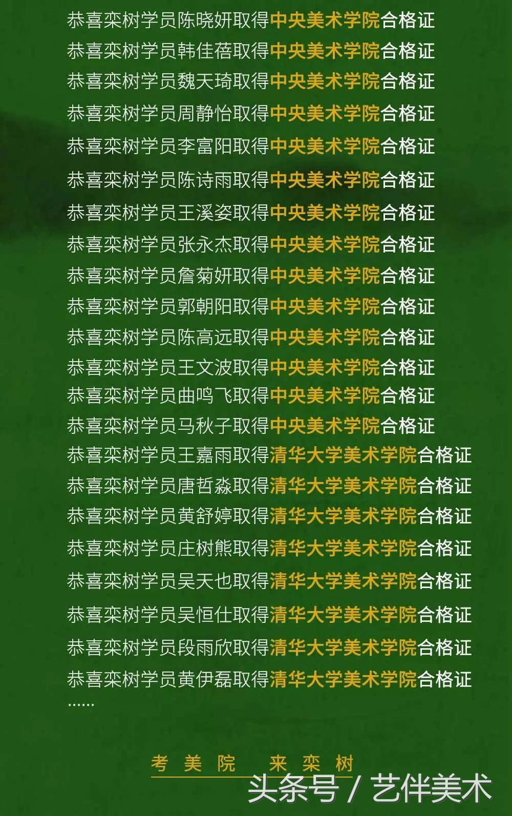 栾树画室——2020届招生简章北京必看画室之一