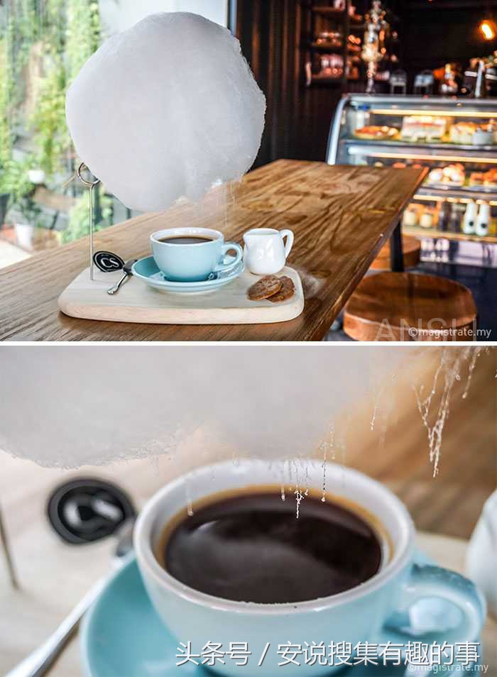 网红小清新咖啡店,小清新草莓咖啡杯