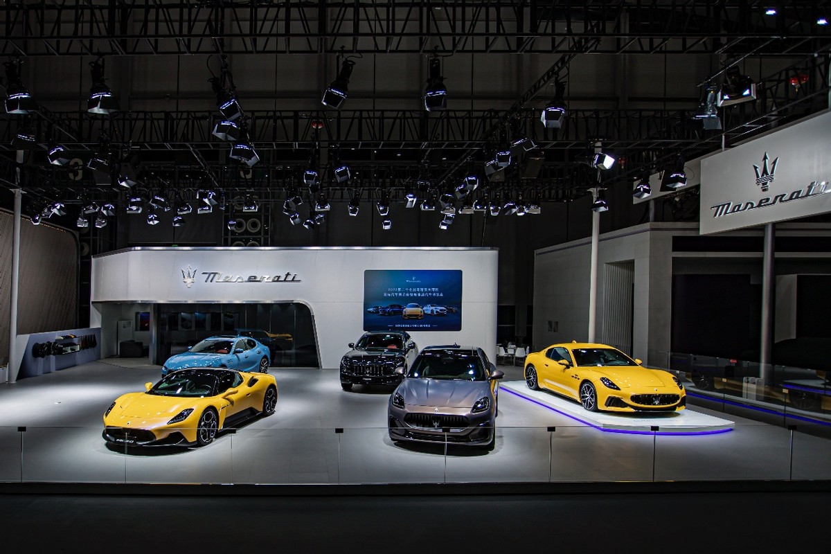2023全新运动版上海玛莎拉蒂车展,玛莎拉蒂广州车展首发