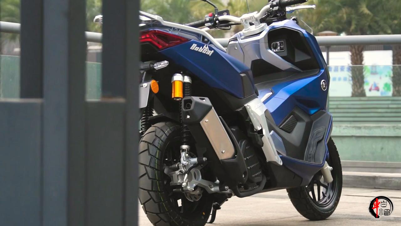 新车|全彩仪表TCS嘉陵首款运动ADV踏板山猫150,售价13980元起