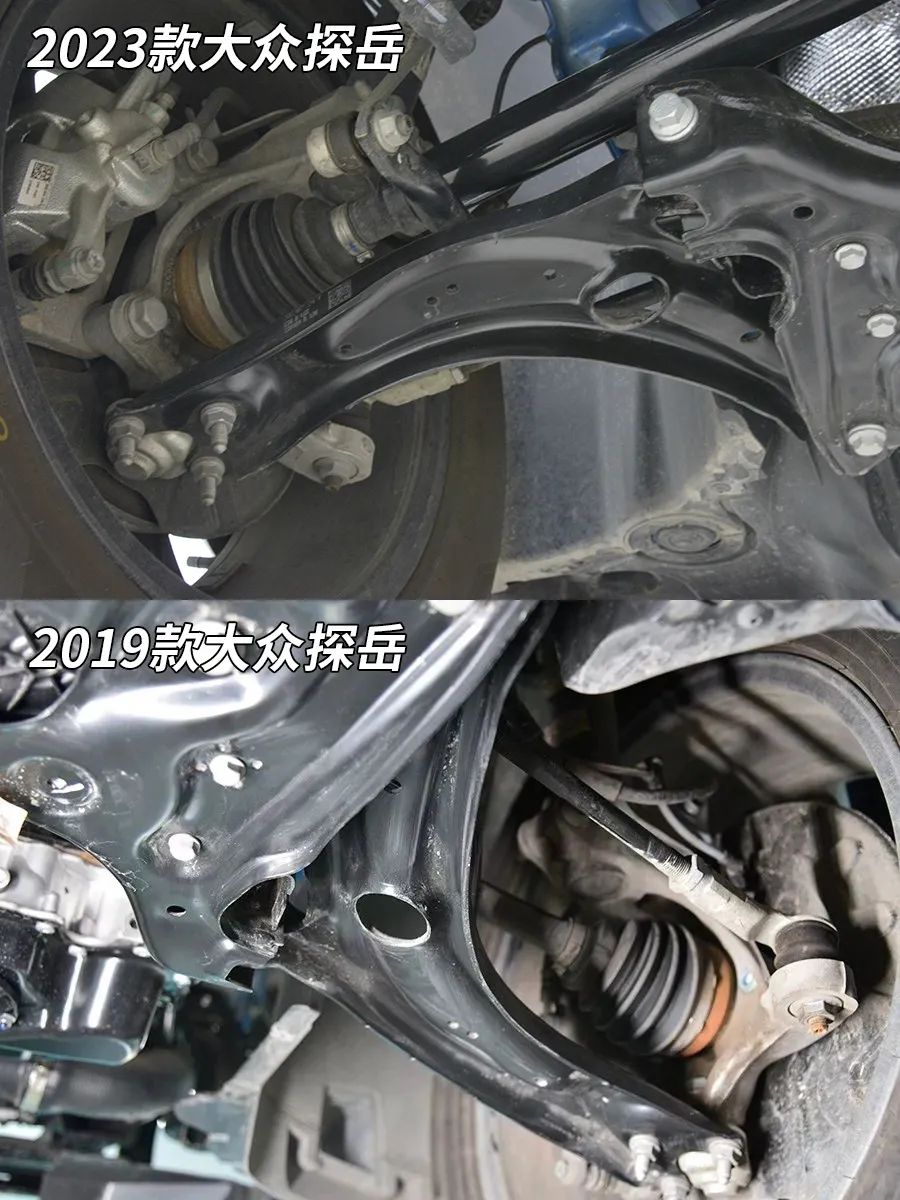 大飙车探岳底盘拆解,探岳gte底盘拆解