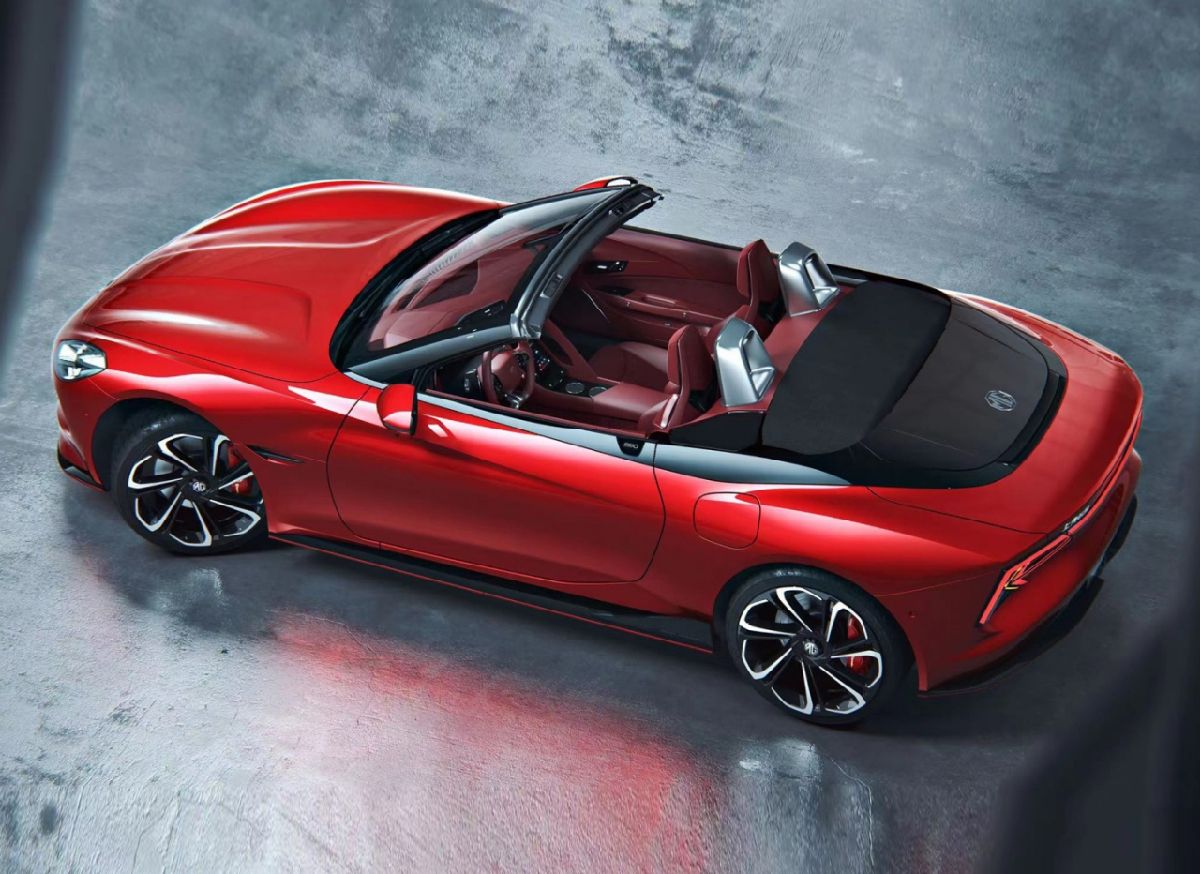 上汽mg首款纯电跑车mgcyberster,名爵mgcyberster最新消息