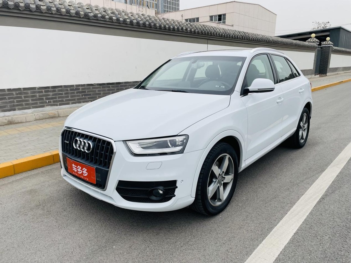 2017款奥迪q3quattro全时四驱风尚,油门只管踩剩下的交给财务