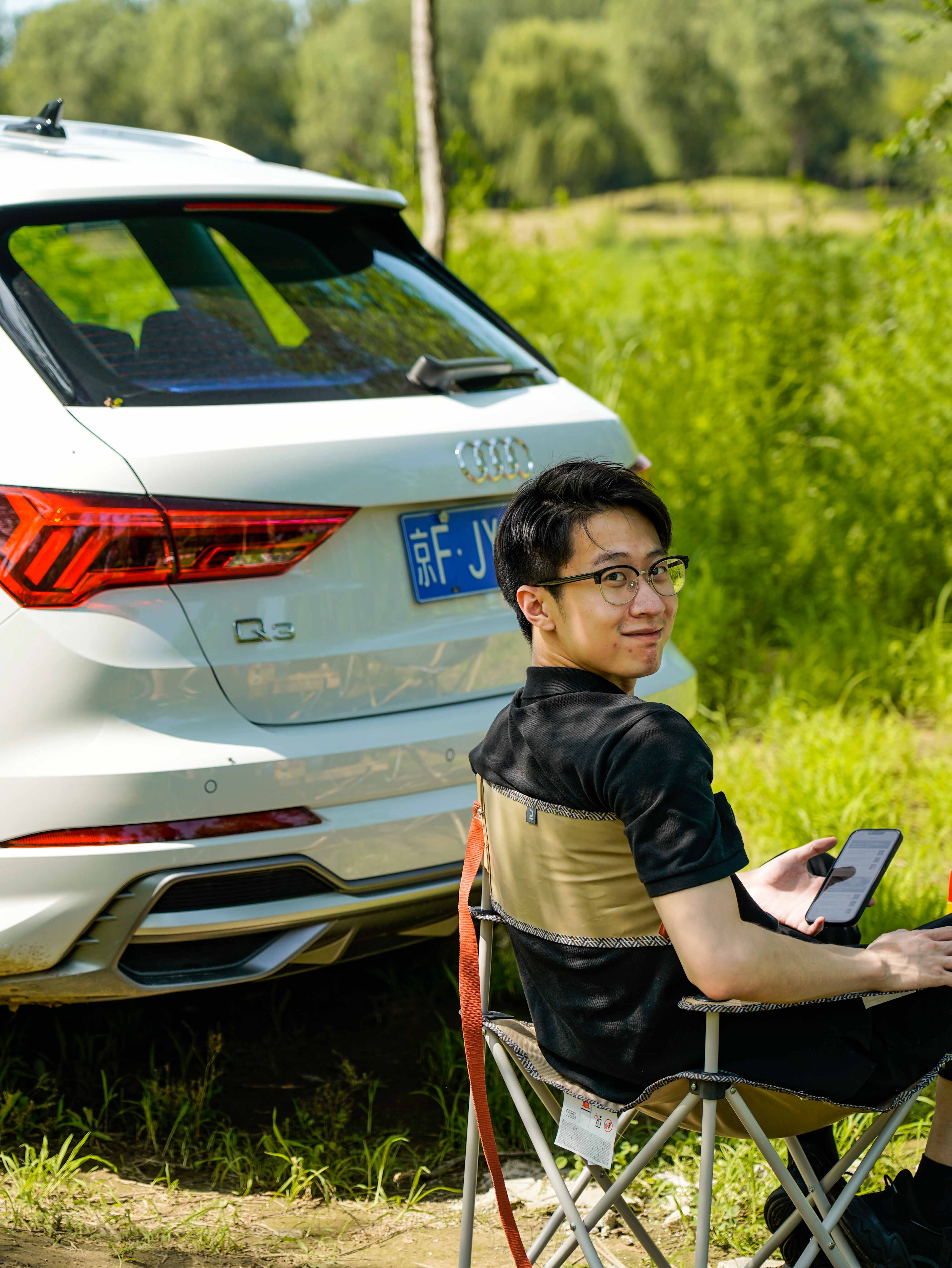 00后长腿小姐姐,长腿小姐姐露营