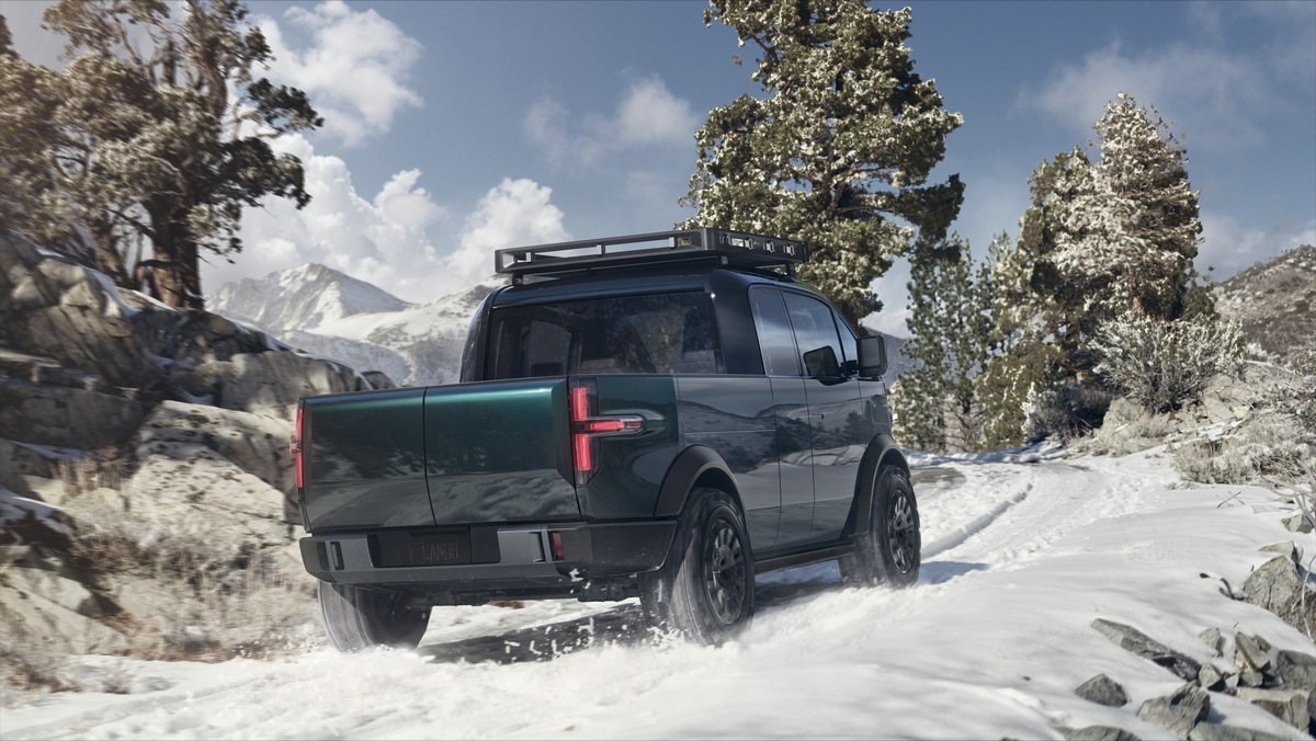 配32英寸全地形胎,输出达600马力,Canoo交付LTV轻型战术车