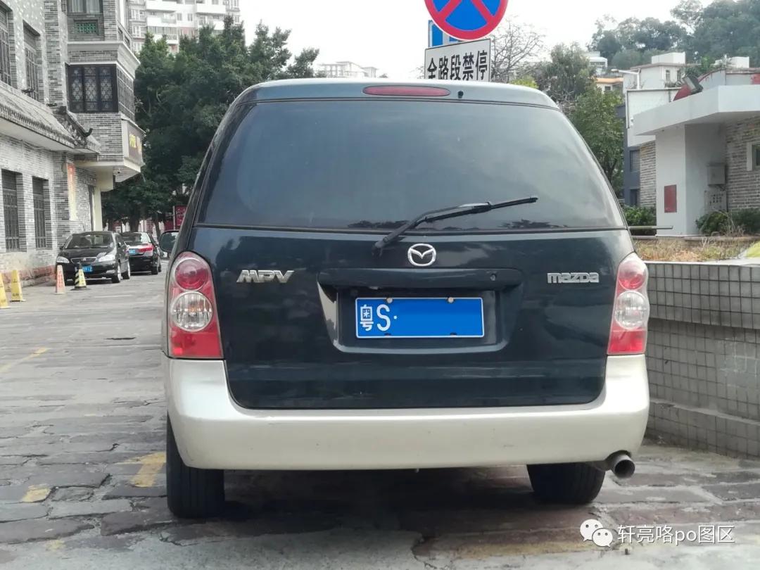 日本进口马自达古董车,进口10年马自达32.0