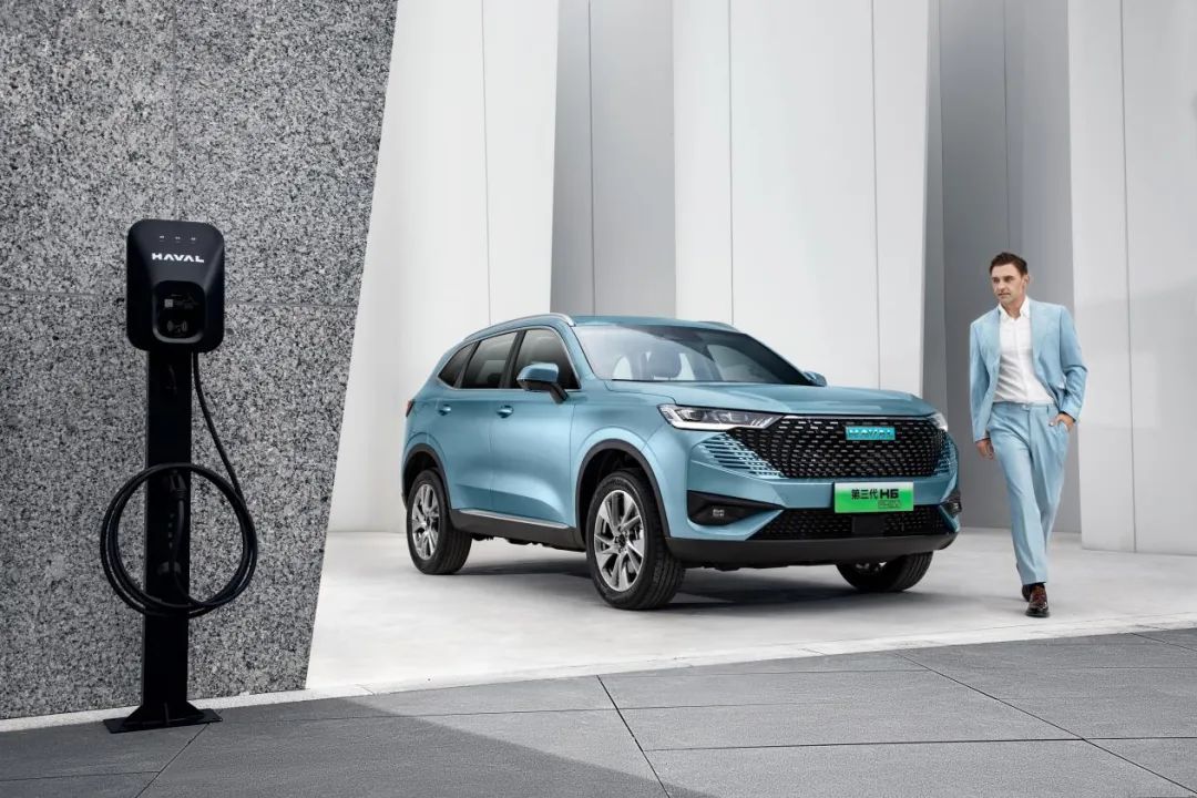 哈弗h6dht-phev55km悦行版,哈弗h6dht-phev冬季测试