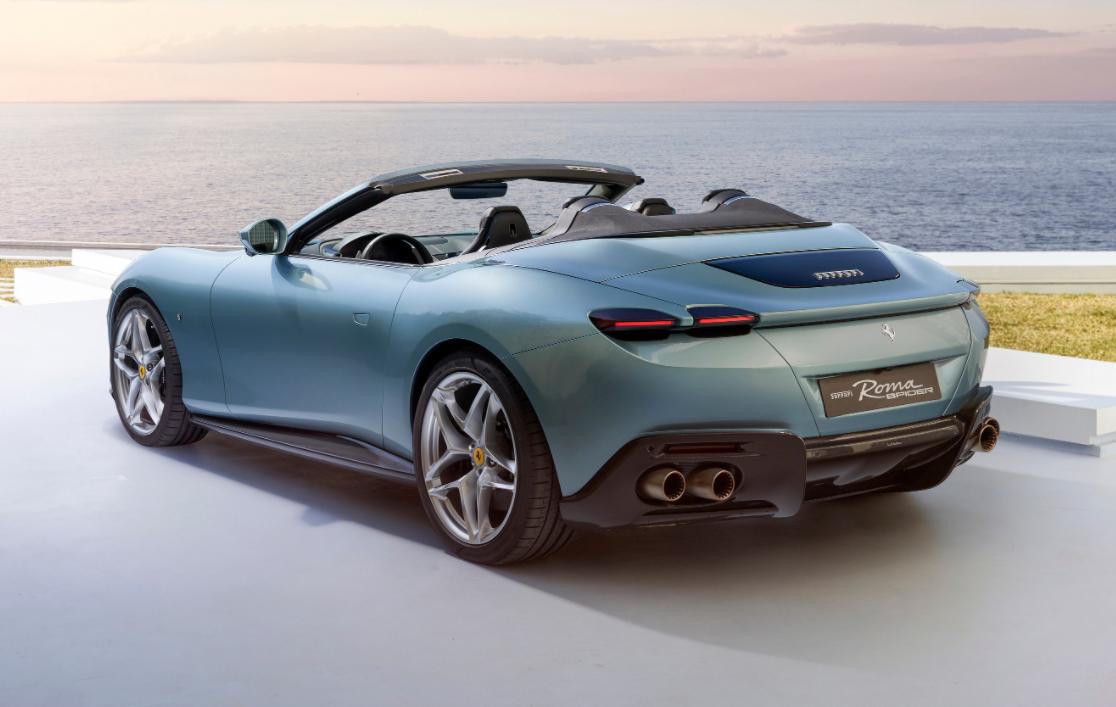 法拉利romaspider敞篷价格,3.7秒破百的敞篷车