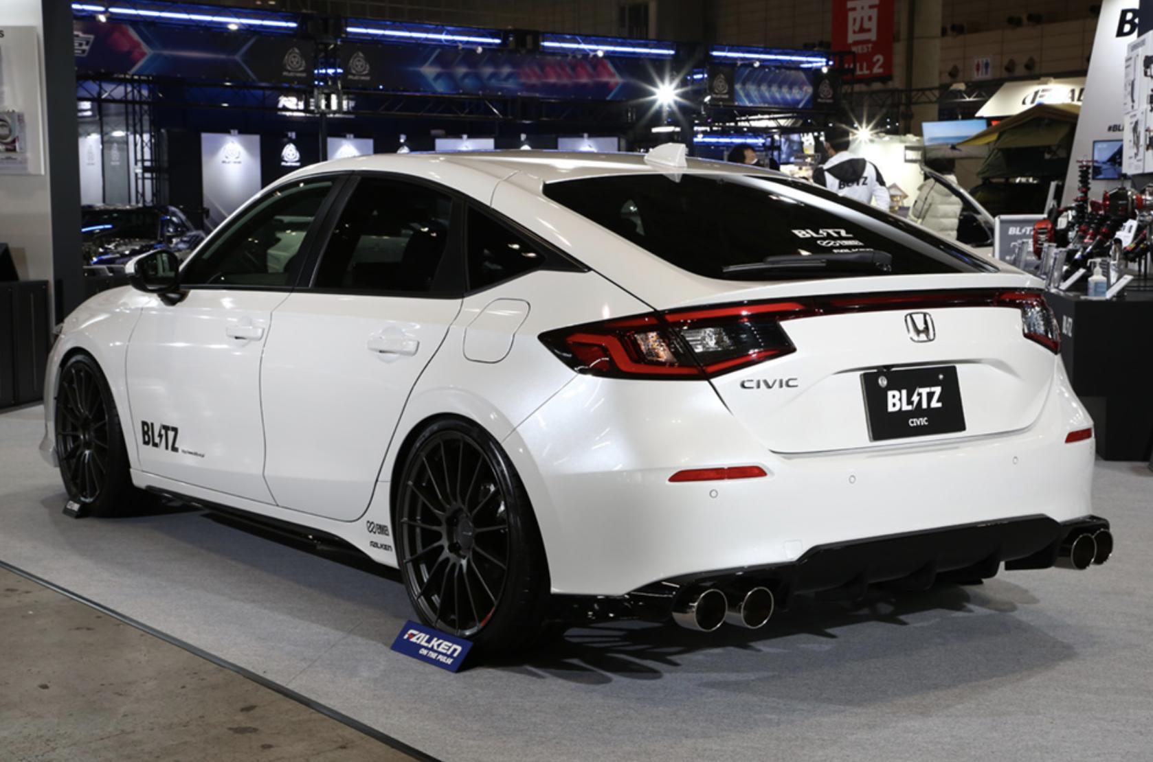 十代思域改teinfz绞牙避震测试,两厢思域改装buddyclub避震