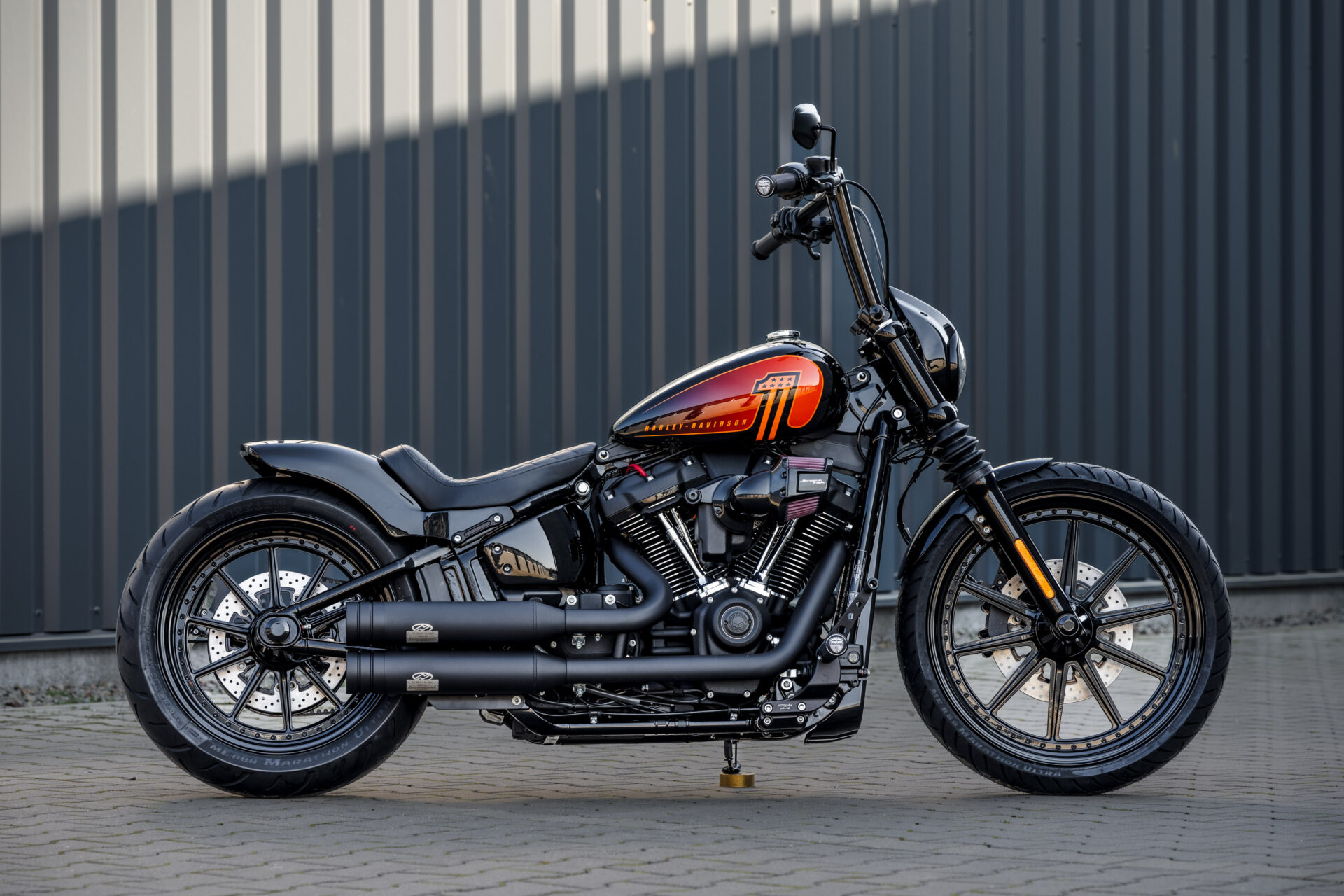 哈雷街霸改装单座,哈雷街霸改装tbr