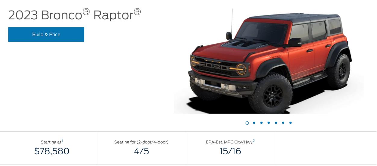 国外加价还需排队的福特Bronco或将引进国内预计售价60万