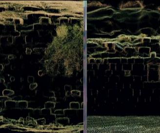 沙漠里巨大的遗迹,沙漠里的古老建筑物