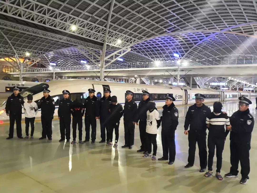 青岛押解女诈骗犯,青岛警方抓捕电信诈骗案