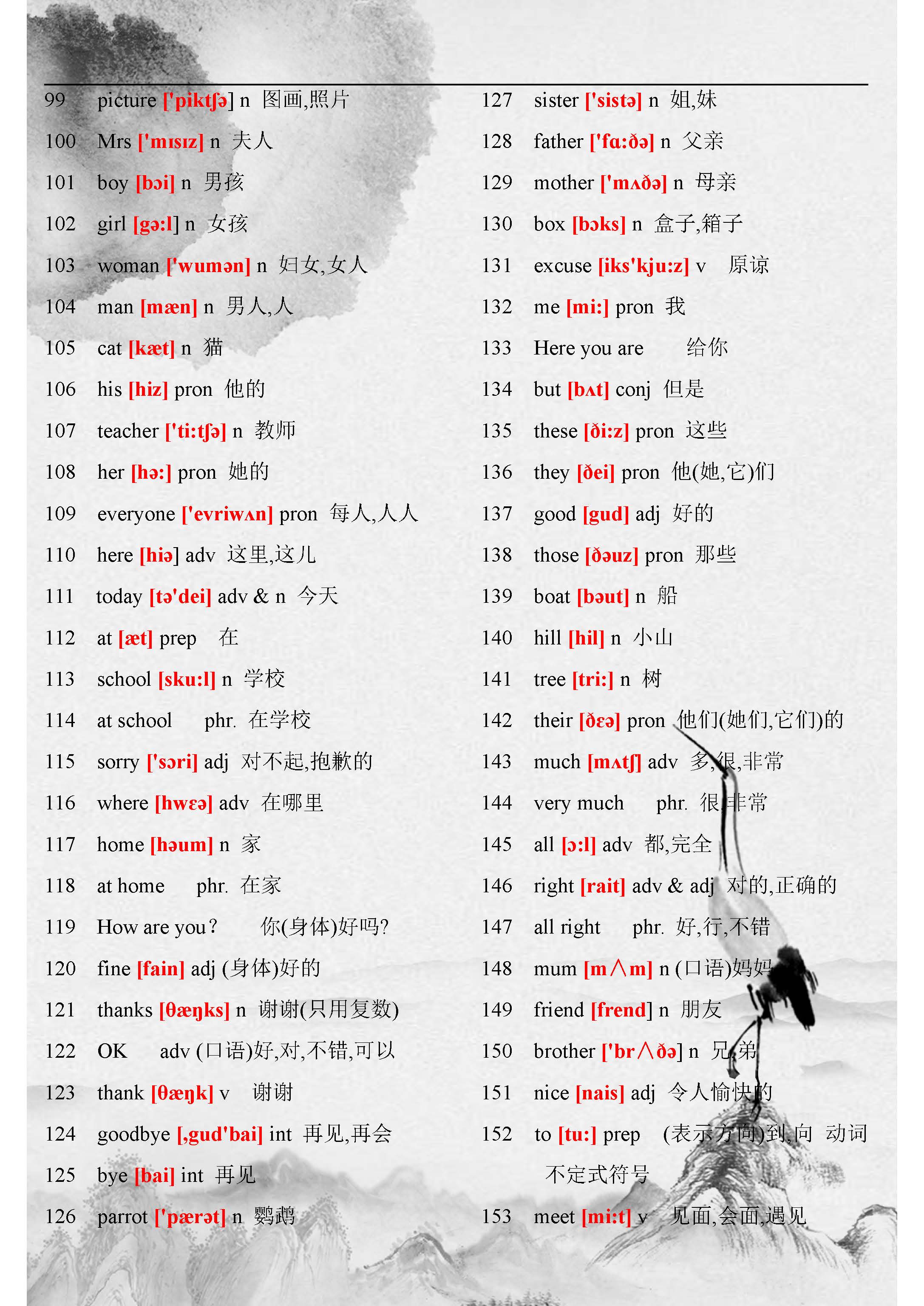 老教师的英语单词,初中英语老师整理的知识点