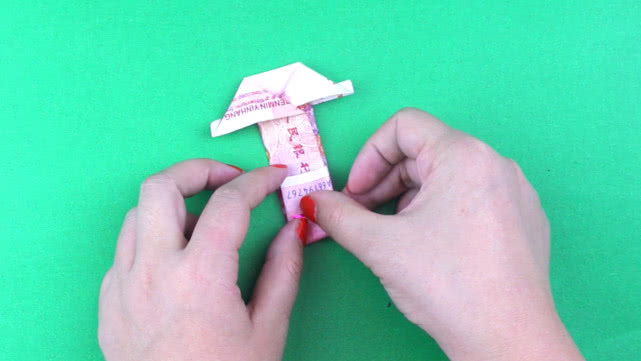 如何用一元折财神爷,百元财神爷折纸教程