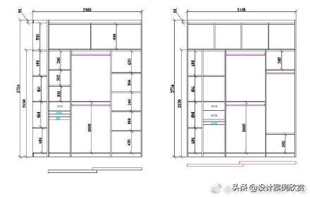 1-3m宽衣柜设计尺寸+科学布局