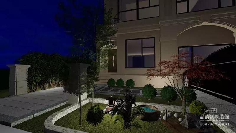 常州别墅装修|东方深沉韵味,幽幽新中式风