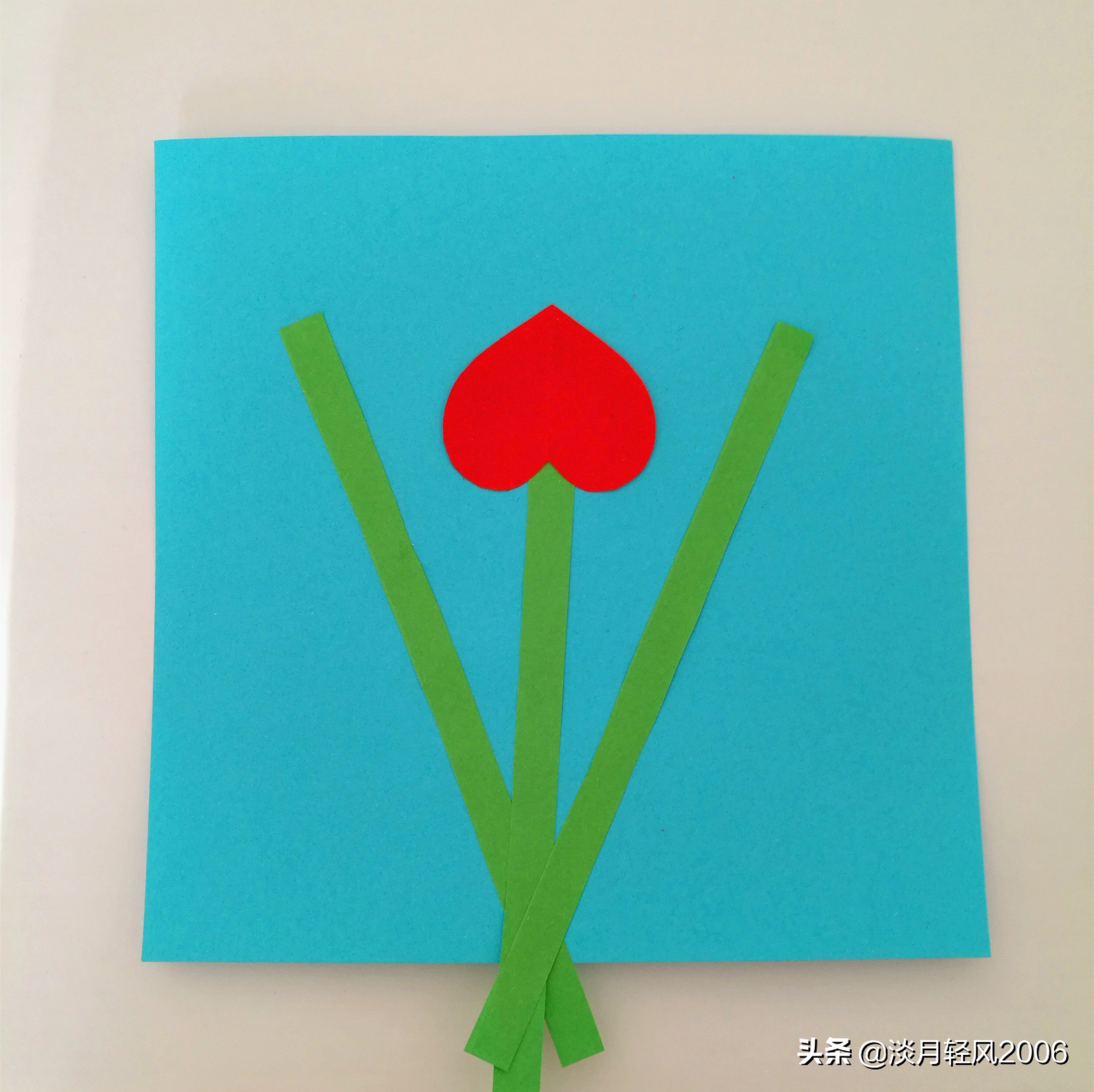 手工教程幼儿园最简单的手工贴画,最简单幼儿手工贴画