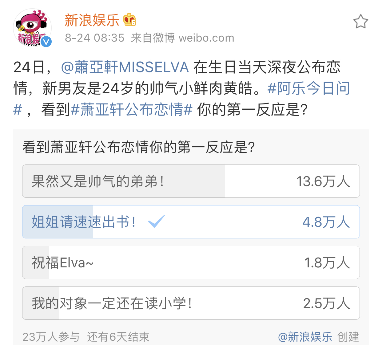 萧亚轩用的香水,萧亚轩香水