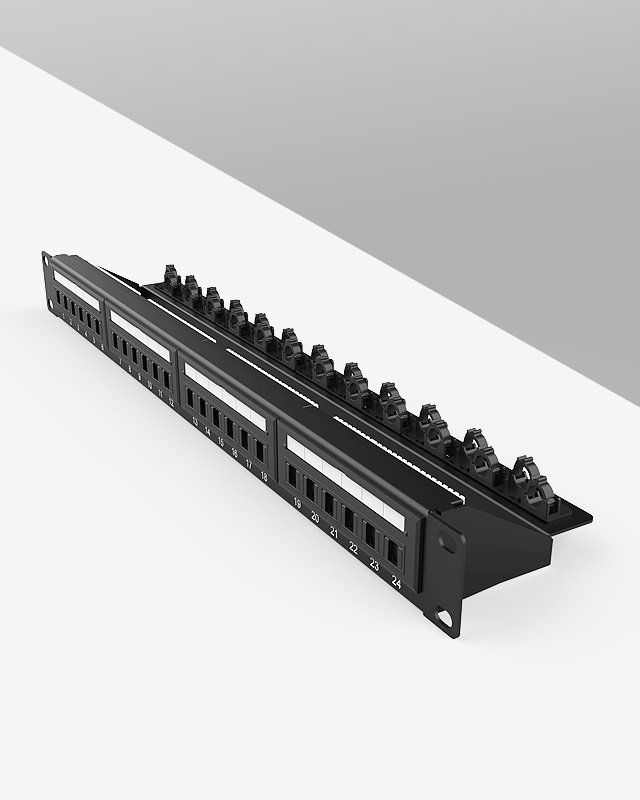 网络机柜配线架布线,网络综合布线设备图解