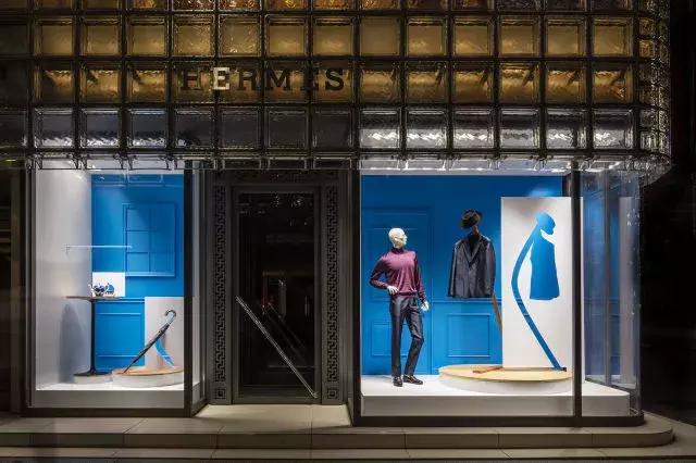 2016年成都爱马仕橱窗,爱马仕东京银座橱窗设计