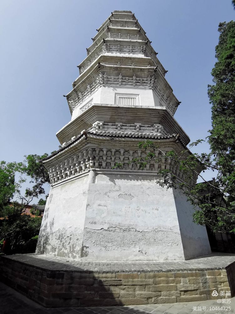 太谷白塔来历,太谷白塔历史图片