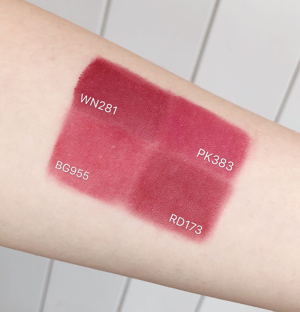 收好自己的口红,春夏新款口红试色