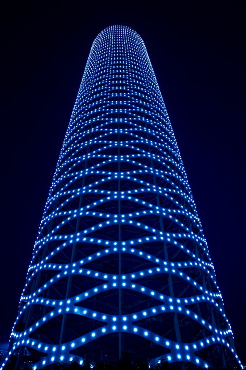 天津环形塔--镂空钢管塔