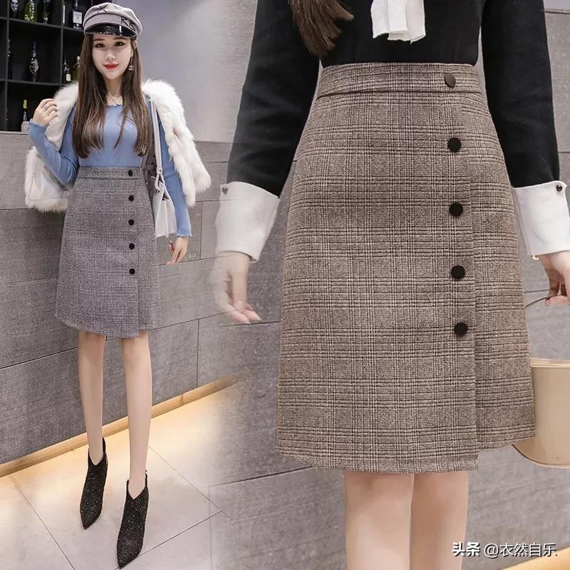 服装新款减龄显瘦短裙,服装女装时尚气质小个子短裙