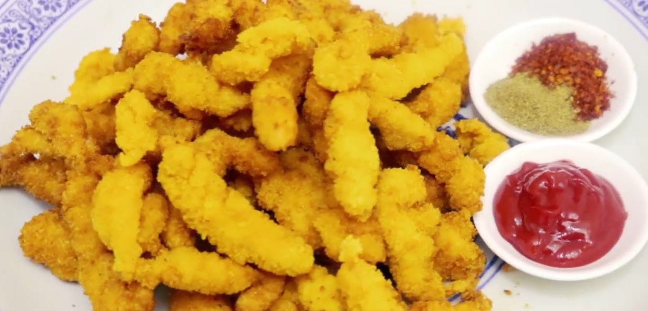 路边摊鸡柳的做法全过程,最简单的鸡柳怎么做好吃呢