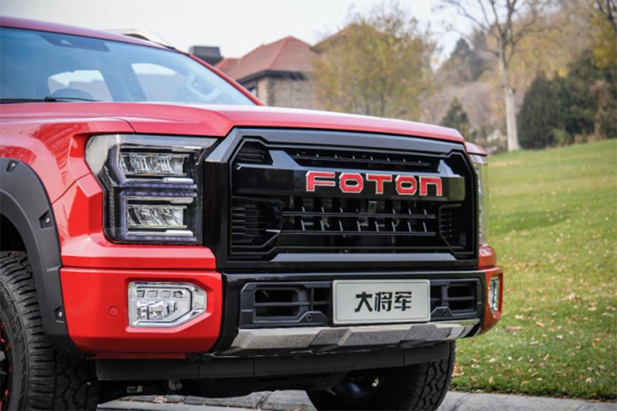 福田皮卡新款8万元加长版,福田大将军皮卡标配两驱柴油版
