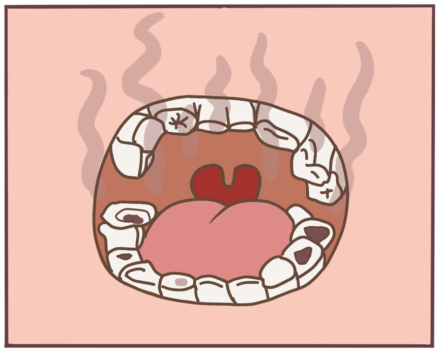 戴口罩闻到臭味是口罩臭还是口臭,戴上口罩能闻到口臭是怎么回事