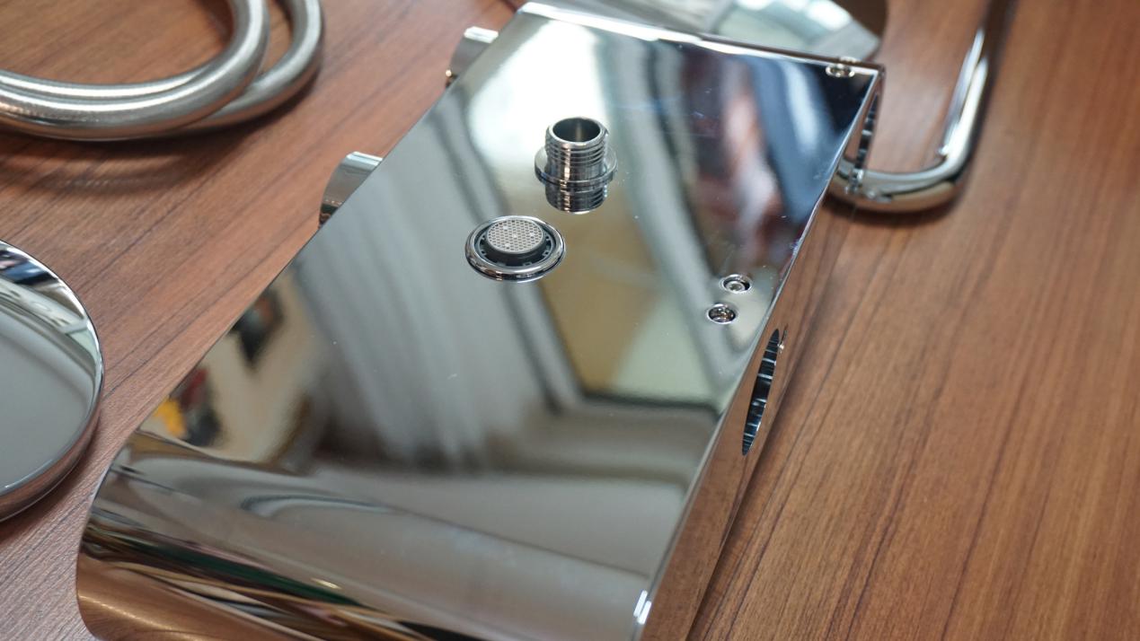 小米有品上999元花洒,水力发电LED显示,德国内芯,自动净垢顶喷