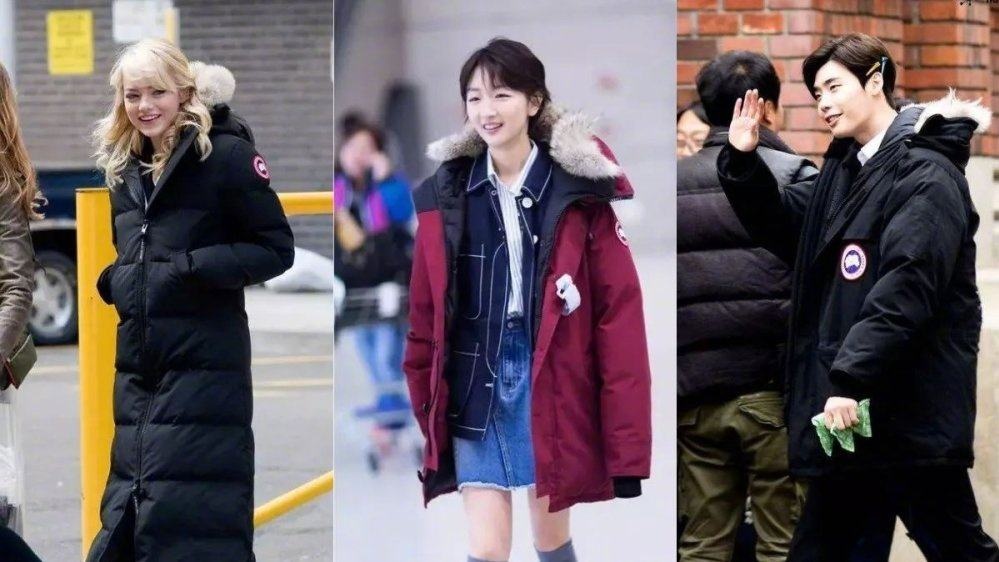 加拿大鹅为什么穿着显胖,加拿大鹅蓝色狼毛款穿上效果